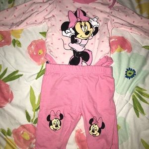 minnie mouse & pooh bear outfits!